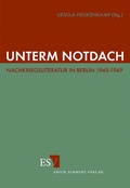 Cover: Unterm Notdach - Erich Schmidt Verlag
