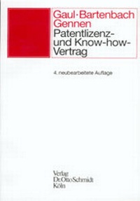 Enlarge image Cover: Patentlizenz- und Know-how-Vertrag - Otto Schmidt Verlag