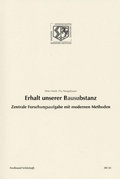 Cover: Erhalt unserer Bausubstanz - Brill Deutschland