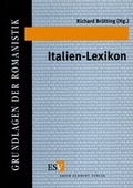 Cover: Italien-Lexikon - Erich Schmidt Verlag