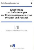 Bild: Erarbeitung von Anforderungen zur Emissionsbegrenzung von Dioxinen und Furanen - Erich Schmidt Verlag