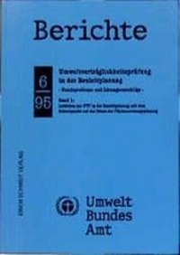 Bild: Umweltverträglichkeitsprüfung in der Bauleitplanung - Erich Schmidt Verlag
