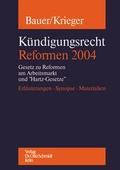 Cover: K&uuml;ndigungsrecht - Reformen 2004 - Otto Schmidt Verlag