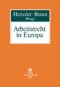 Cover: Arbeitsrecht in Europa - Otto Schmidt Verlag