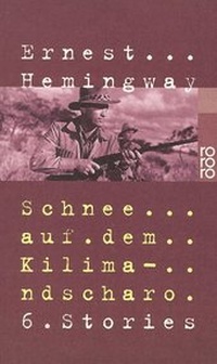 Enlarge image Cover: Schnee auf dem Kilimandscharo - Rowohlt Taschenbuch