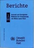 Cover: Ausma&szlig; und &ouml;kologische Gefahren der Versauerung von B&ouml;den unter Wald - Erich Schmidt Verlag
