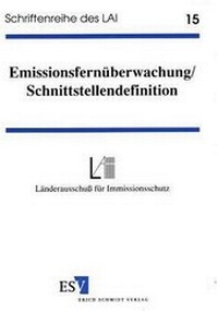 Abbildung von: Emissionsfernüberwachung/Schnittstellendefinition - Erich Schmidt Verlag