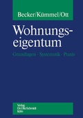 Cover: Wohnungseigentum - Otto Schmidt Verlag