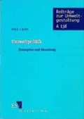 Cover: Umweltpolitik - Erich Schmidt Verlag