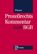 Cover: Prozessrechts-Kommentar zum BGB - Otto Schmidt Verlag