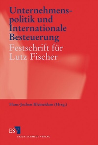 Abbildung von: Unternehmenspolitik und Internationale Besteuerung - Erich Schmidt Verlag