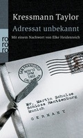 Cover: Adressat unbekannt - Rowohlt Taschenbuch