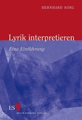 Cover: Lyrik interpretieren - Erich Schmidt Verlag
