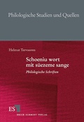 Cover: Schoeniu wort mit s&uuml;ezeme sange - Erich Schmidt Verlag