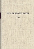 Cover: Wolfram-Studien XVI - Erich Schmidt Verlag