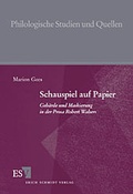 Cover: Schauspiel auf Papier - Erich Schmidt Verlag