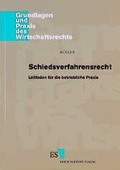 Cover: Schiedsverfahrensrecht - Erich Schmidt Verlag
