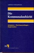 Bild: Die Kommunalaufsicht - Erich Schmidt Verlag