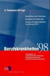 Abbildung von: Berufskrankheiten '98 - Erich Schmidt Verlag