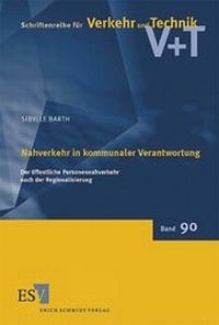 Abbildung von: Nahverkehr in kommunaler Verantwortung - Erich Schmidt Verlag