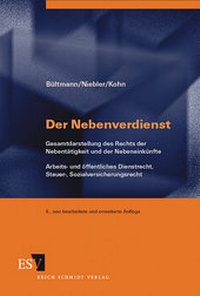 Abbildung von: Der Nebenverdienst - Erich Schmidt Verlag