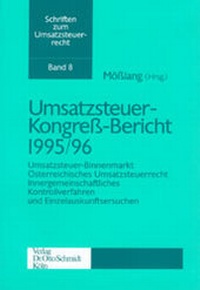Abbildung von: Umsatzsteuerkongress-Bericht 1995/96 - Otto Schmidt Verlag