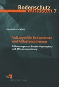 Bild: Vollzugshilfe Bodenschutz und Altlastensanierung - Erich Schmidt Verlag