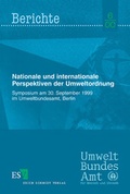 Bild: Nationale und internationale Perspektiven der Umweltordnung - Erich Schmidt Verlag