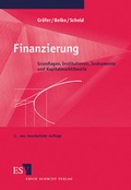 Cover: Finanzierung - Erich Schmidt Verlag