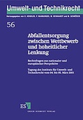 Bild: Abfallentsorgung zwischen Wettbewerb und hoheitlicher Lenkung - Erich Schmidt Verlag