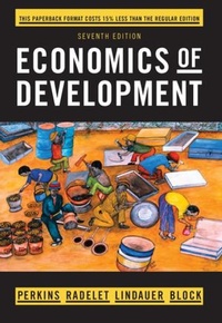 Enlarge image Cover: Economics of Development - WW Norton & Co