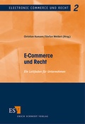 Cover: E-Commerce und Recht - Erich Schmidt Verlag