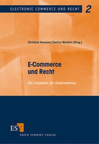 Enlarge image Cover: E-Commerce und Recht - Erich Schmidt Verlag