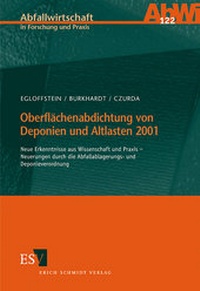 Abbildung von: Oberflächenabdichtung von Deponien und Altlasten 2001 - Erich Schmidt Verlag