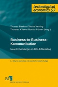 Cover: Business-to-Business-Kommunikation - Erich Schmidt Verlag