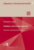 Cover: Emblem und Emblempoetik - Erich Schmidt Verlag