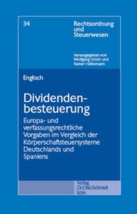 Abbildung von: Dividendenbesteuerung - Otto Schmidt Verlag
