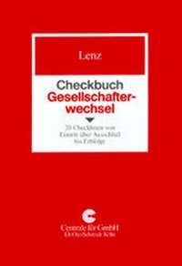Abbildung von: Checkbuch Gesellschafterwechsel - Otto Schmidt Verlag