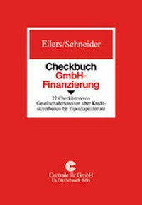 Enlarge image Cover: Checkbuch GmbH-Finanzierung - Otto Schmidt Verlag