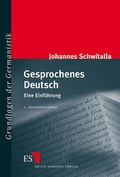 Cover: Gesprochenes Deutsch - Erich Schmidt Verlag