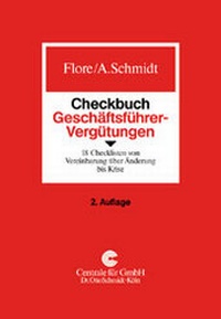 Enlarge image Cover: Checkbuch Geschäftsführer-Vergütungen - Otto Schmidt Verlag