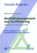 Cover: Qualit&auml;tsmanagement und Zertifizierung - Otto Schmidt Verlag