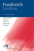 Cover: Frankreich-Lexikon - Erich Schmidt Verlag