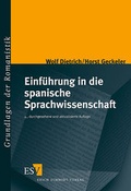 Cover: Einf&uuml;hrung in die spanische Sprachwissenschaft - Erich Schmidt Verlag