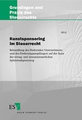 Cover: Kunstsponsoring im Steuerrecht - Erich Schmidt Verlag