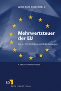 Cover: Mehrwertsteuer der EU - Erich Schmidt Verlag