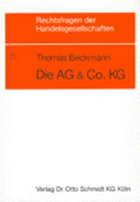 Abbildung von: Die AG & Co. KG - Otto Schmidt Verlag