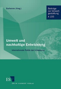 Bild: Umwelt und nachhaltige Entwicklung - Erich Schmidt Verlag