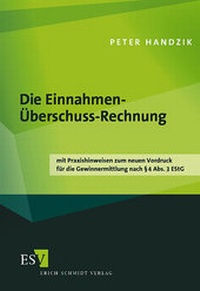 Abbildung von: Die Einnahmen-Überschuss-Rechnung - Erich Schmidt Verlag