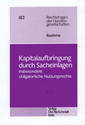 Abbildung von: Kapitalaufbringung durch Sacheinlagen - Otto Schmidt Verlag